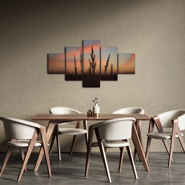 Obraz - Silueta rostliny (125x70 cm)