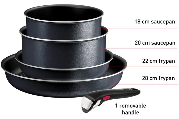 Ingenio So'Light Sada nádobí, 5 ks TEFAL L7239523
