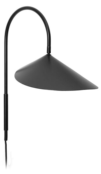 FERM LIVING Nástěnná lampa Arum Swivel, Black
