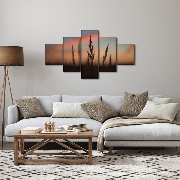 Obraz - Silueta rostliny (125x70 cm)