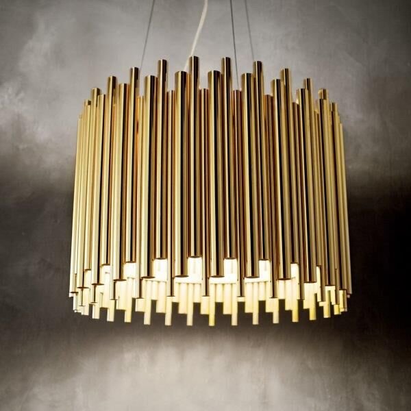 Závěsné svítidlo Ideal lux 208817 PAN SP5 5xE27 60W zlato