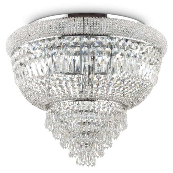 Stropní svítidlo Ideal lux 207186 DUBAI PL6 CROMO 6xE14 40W chrom