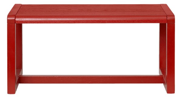 FERM LIVING Dětská lavička Little Architect, Poppy Red