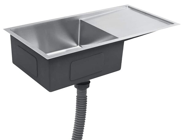Ručně vyrobený kuchyňský dřez nerezová ocel 145080