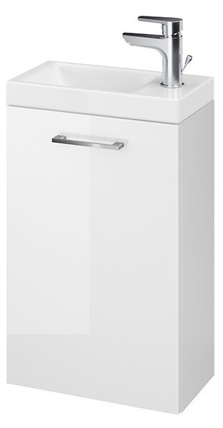 Cersanit SET LARA COMO skříňka pod umyvadlo, bílý lesk, s umyvadlem 40 cm, S801-187