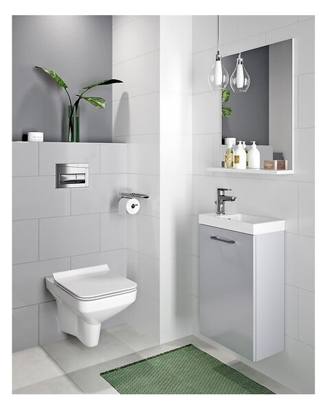 Cersanit SET LARA COMO skříňka pod umyvadlo, ořech, s umyvadlem 40 cm, S801-188
