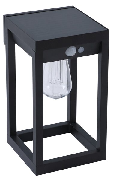 Venkovní svítidla Lindby, Enea, stmívatelné, Černá, Balkon, Plast, Moderní