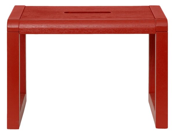 FERM LIVING Stolička Little Architect, Poppy Red