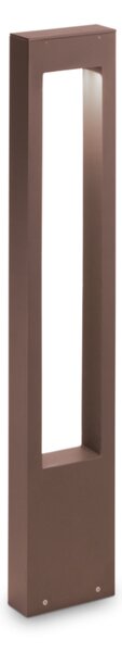 IdealLux 213361 VEGA PT1 zahradní sloupek G9 1x15W IP44 kávová