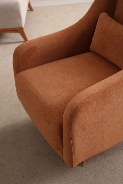 Křeslo Herga (oranžová)
