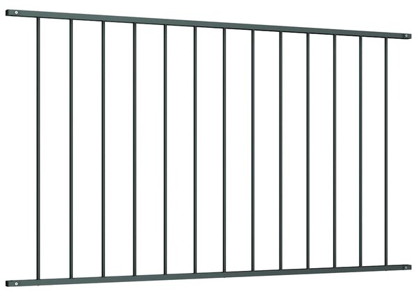 Plotový panel Woerden práškově lakovaná ocel 163x117 cm antracitový 145223