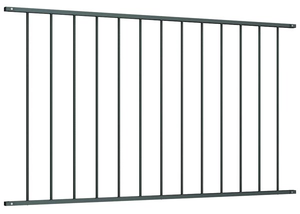 Plotový panel Woerden práškově lakovaná ocel 163x100 cm antracitový 145222