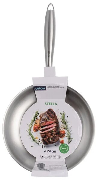 Steela Pánev Ø 24 cm, nerezová ORION 113231