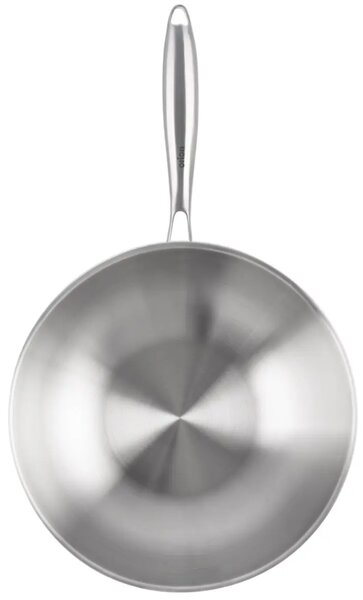 Steela Pánev wok Ø 30 cm, nerezová ORION 113234