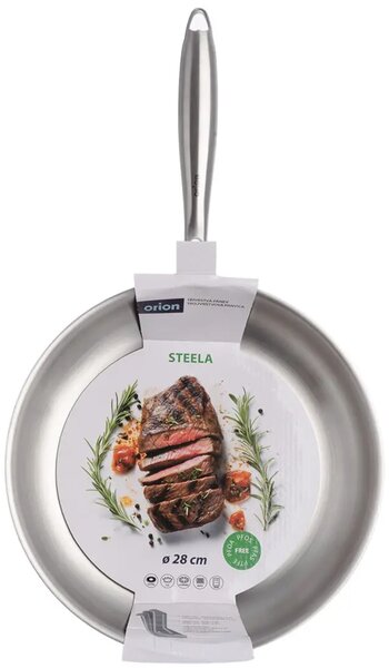 Steela Pánev Ø 28 cm, nerezová ORION 113233