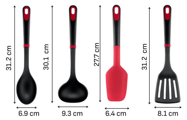 Ingenio+ Sada kuchyňského náčiní, 4 ks TEFAL K198S434