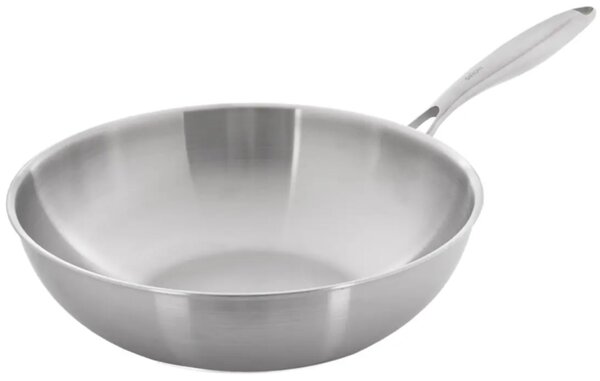 Steela Pánev wok Ø 30 cm, nerezová ORION 113234