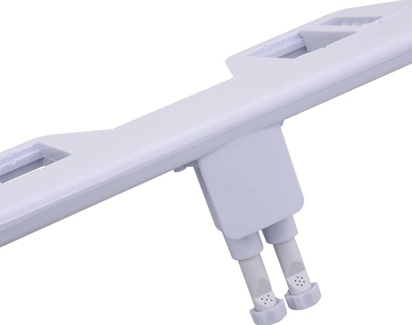 Přídavný bidet na WC sedátko teplá/studená voda dvojitá tryska 145292