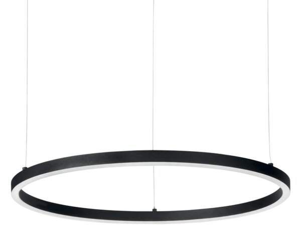 IdealLux 229508 ORACLE SLIM D900mm závěsné LED svítidlo 48W 3000lm 3000K IP20 černá