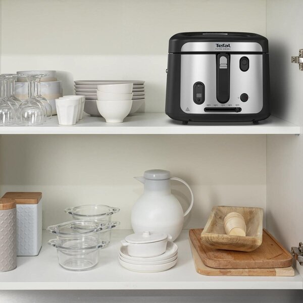 Filtra Vision+ Olejová fritéza, černá TEFAL FF2588E0