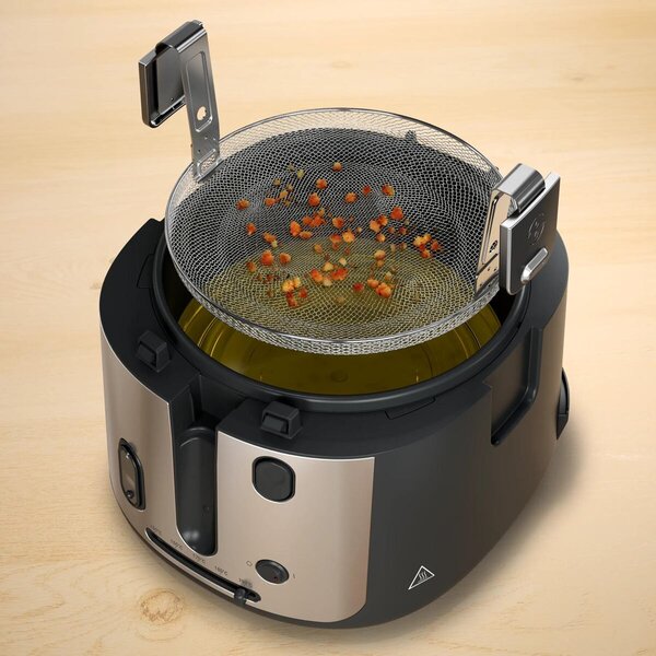 Filtra Vision+ Olejová fritéza, černá TEFAL FF2588E0