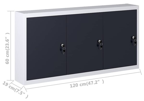 Pracovní stůl se třemi nástěnnými panely a jednou skříňkou 3053438