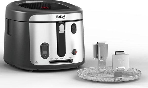 Filtra Vision+ Olejová fritéza, černá TEFAL FF2588E0