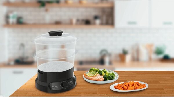 Mini Compact Parní hrnec 6 l, černý TEFAL VC139810