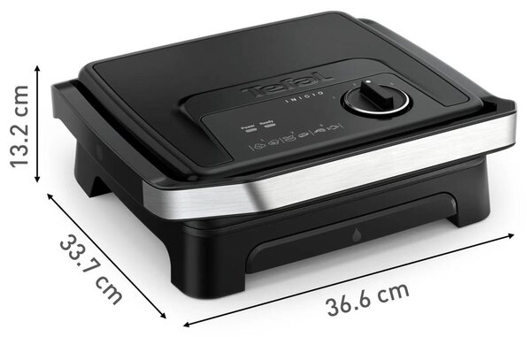 Inicio Adjust Elektrický panini grill, černý TEFAL GC2728E0