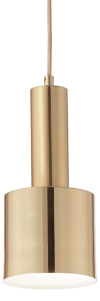 IdealLux 231570 HOLLY SP1 závěsné svítidlo 120mm E27 1x60W IP20 matná mosaz