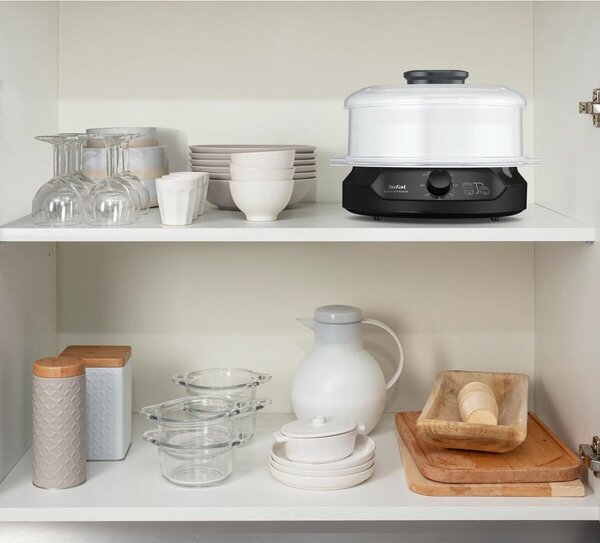 Mini Compact Parní hrnec 6 l, černý TEFAL VC139810