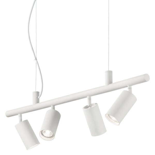 IdealLux 231372 DYNAMITE SP4 závěsné svítidlo GU10 4x28W IP20 bílá