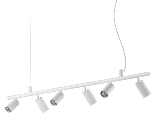 IdealLux 231433 DYNAMITE SP6 závěsné svítidlo GU10 6x28W IP20 bílá