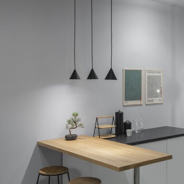 IdealLux 232713 A-LINE SP1 D13 závěsné svítidlo 130mm GU10 1x28W IP20 černá