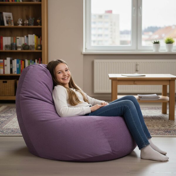 Sedací pytel Primabag Mega Sako plyš A45