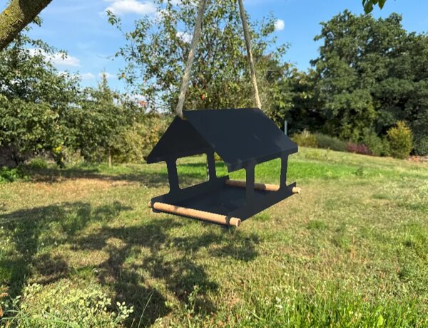 Nido Ptačí krmítko 30 x 25 x 23 cm, nerezové CORGARDEN 1094