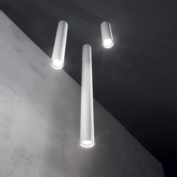 Ideal Lux 233215 LOOK stropní povrchové bodové svítidlo 1xGU10 D60mm bílá