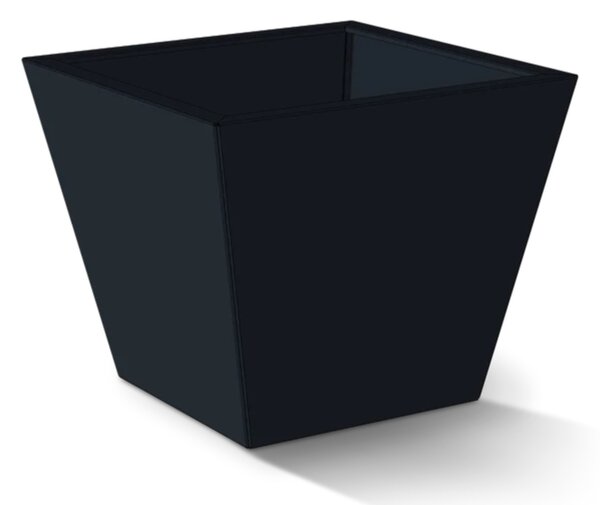 Cono Zahradní květináč 60 x 60 x 50 cm, nerezový, antracit CORGARDEN 1088