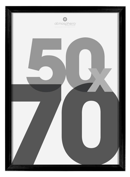 RÁMEČEK PLAKÁT černý VELKÝ RÁMEČEK 50x70 FOTORÁMEČEK