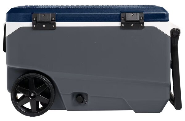 MaxCold Latitude 90 Pasivní chladicí box na kolečkách 85 l, šedá/modrá IGLOO 97000035173