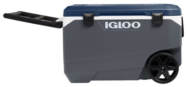 MaxCold Latitude 90 Pasivní chladicí box na kolečkách 85 l, šedá/modrá IGLOO 97000035173
