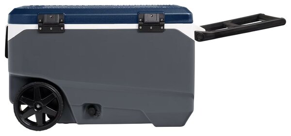 MaxCold Latitude 90 Pasivní chladicí box na kolečkách 85 l, šedá/modrá IGLOO 97000035173