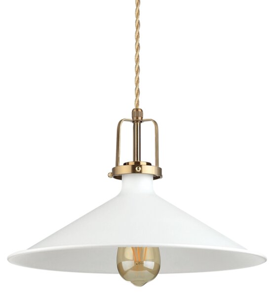 IdealLux 238210 ERIS-4 SP1 závěsné svítidlo 360mm E27 1x60W IP20 bílá