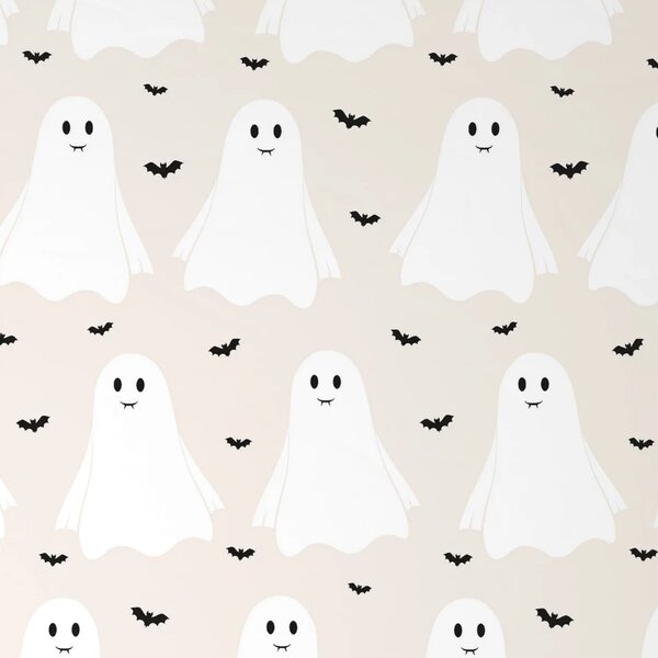 Dětské povlečení z Renforcé bavlny GHOSTIE béžové Rozměr povlečení: 80 x 80 cm | 135 x 200 cm