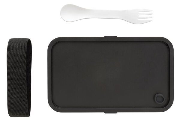 Svačinový box s příborem,1,2l, XD, bílý