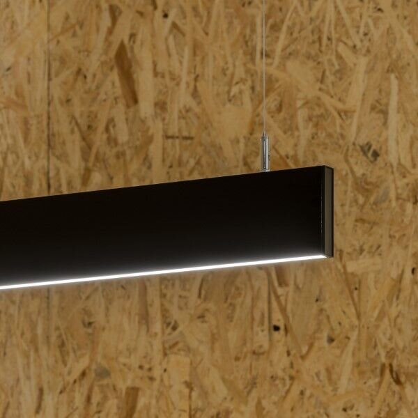 Ideal Lux 268217 LINUS závěsné svítidlo LED 34W/3850lm 4000K černá
