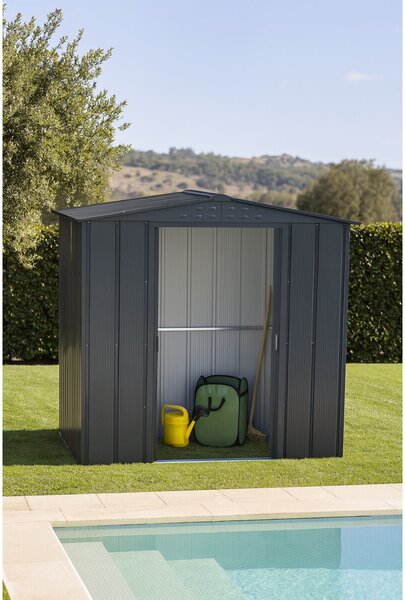 Riverton Top Zahradní domek 2,5 m² + podlahové profily, antracit DURAMAX 50013
