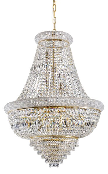 IdealLux 243528 DUBAI SP24 závěsné svítidlo E14 24x40W IP20 zlatá
