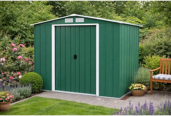 Titan Eco XL Zahradní domek 6,3 m², zelený DURAMAX 60161