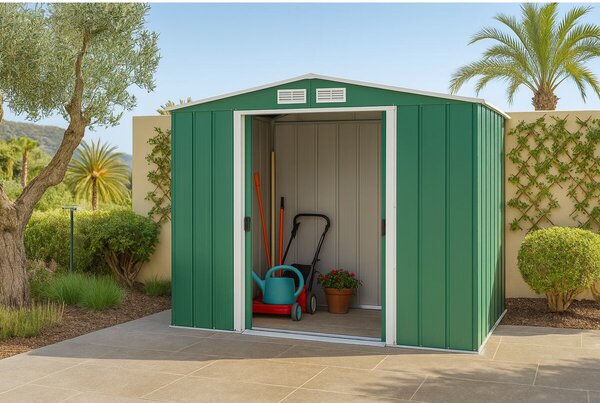 Titan Eco XL Zahradní domek 6,3 m², zelený DURAMAX 60161